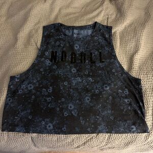Womens Nobull cropped tank top